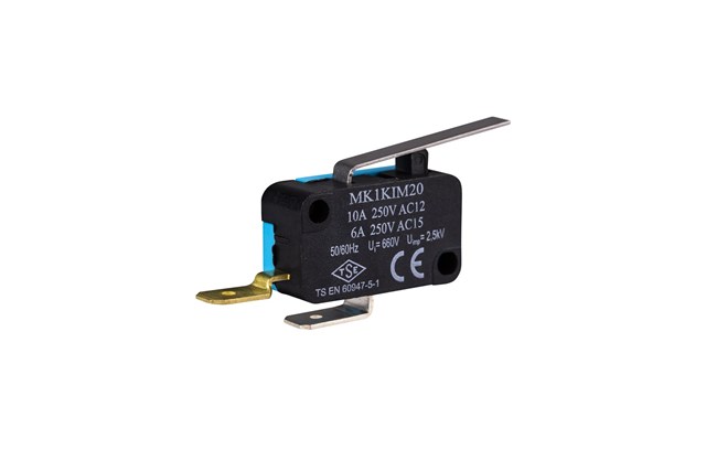 Metal Medium Lever 1NC MK1 Series Micro Switch